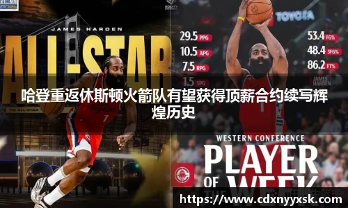 哈登重返休斯顿火箭队有望获得顶薪合约续写辉煌历史
