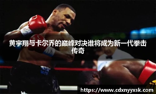 黄宇翔与卡尔乔的巅峰对决谁将成为新一代拳击传奇